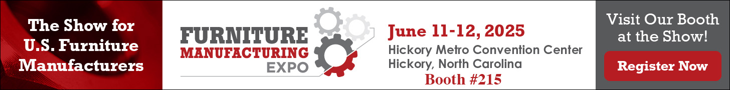 2025 Furniture Manufacturing Expo June 11-12, 2025 at the Hickory Metro Center