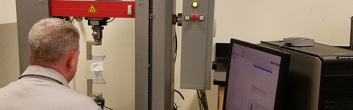 Tensile, Tear, Burst and Seam Strength Testing