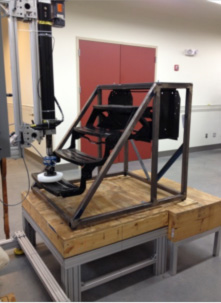 Customized RV Stairs testing