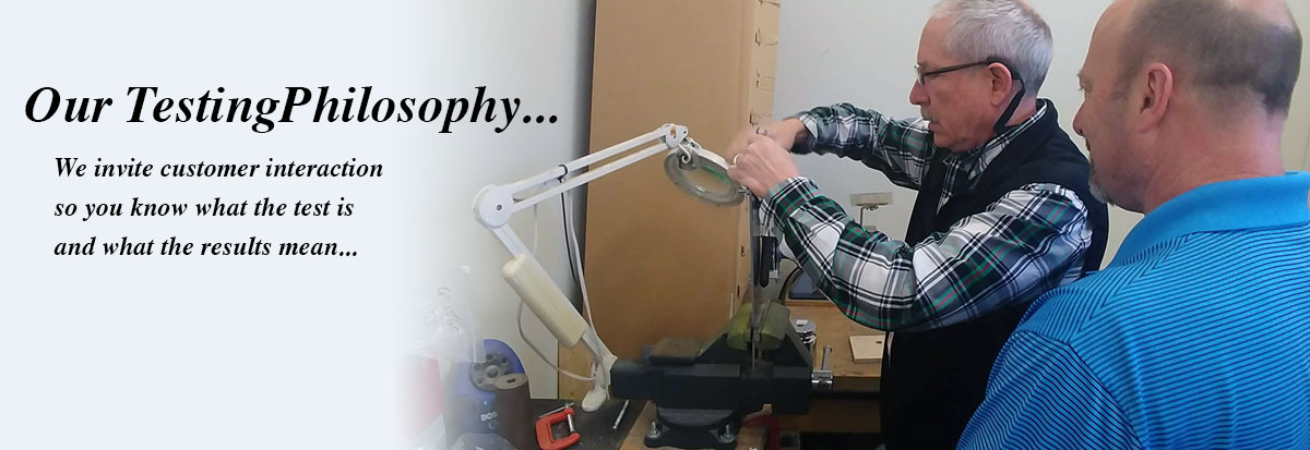 Our testing philosophy