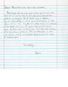 Thank you from Student