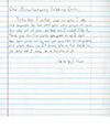Thank you from Student