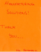 Thank you from Student