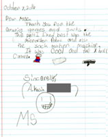 Thank you from Student
