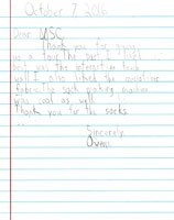 Thank you from Student