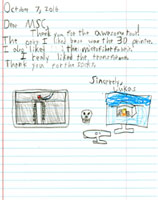 Thank you from Student