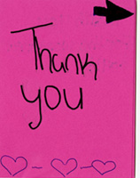 Thank you from Student
