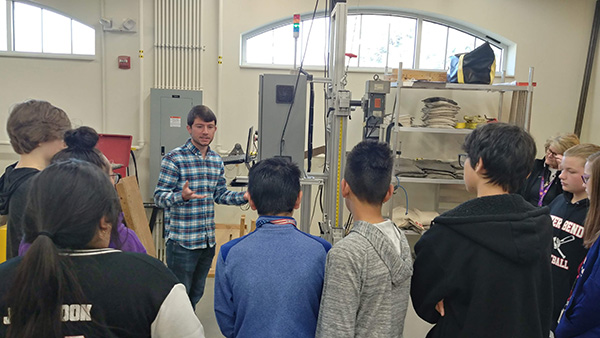 River Bend Middle STEM Tour